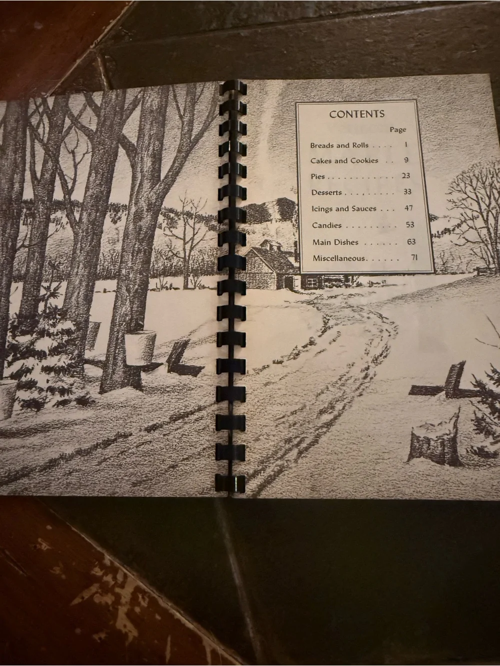 VTG Vermont Maple Recipes by — Black & Cream Cookbook